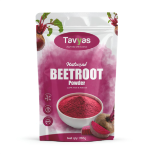 Natural Beetroot Powder 200g | 100% Pure & Vegan | No Added Sugar | Tavyas
